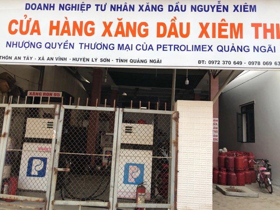 Tàu vận tải dừng hoạt động, Lý Sơn nguy cơ thiếu xăng ảnh 1
