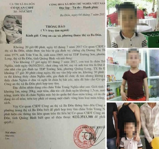 Thi thể cháu bé mất tích ở Quảng Bình có nhiều vết đâm, phân hủy nhiều ngày ảnh 1