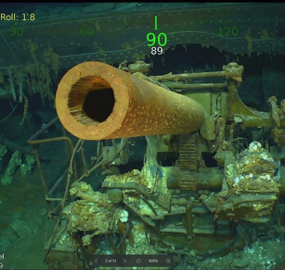 Tìm thấy xác tàu sân bay USS Lexington của Mỹ bị đánh chìm 76 năm trước ảnh 3