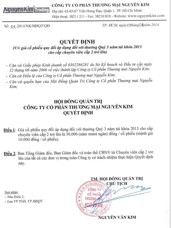 Điện máy Nguyễn Kim bị phạt và truy thu thuế gần 150 tỷ đồng ảnh 2