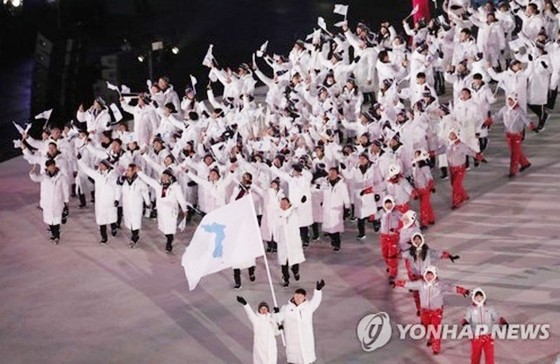 Triều Tiên và Hàn Quốc diễu hành dưới một lá cờ chung tại Asian Para Games ảnh 1