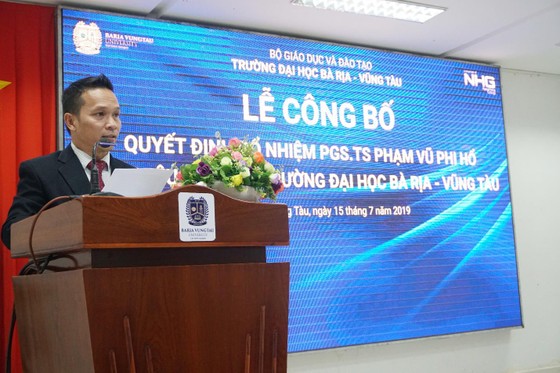 PGS.TS Phạm Vũ Phi Hổ được bổ nhiệm làm Phó Hiệu trưởng Đại học Bà Rịa – Vũng Tàu ảnh 3