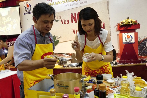 Sôi nổi cuộc thi Nhà báo với nghệ thuật ẩm thực năm 2018 ảnh 2