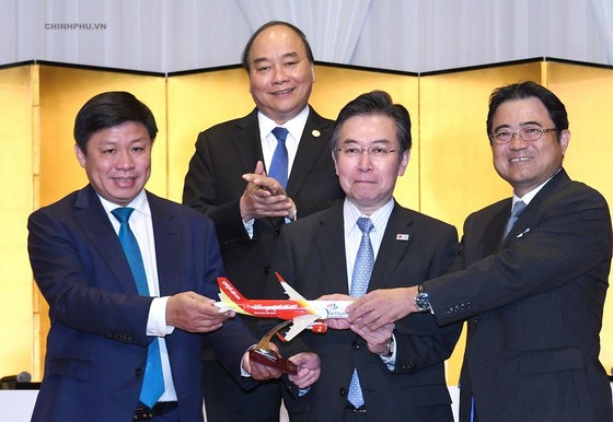 政府總理阮春福見證越日投資合作總值近 100 億美元 ảnh 1