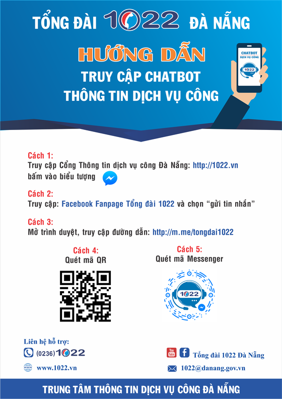 Đà Nẵng ứng dụng thí điểm chatbot trong cung cấp thông tin dịch vụ công ảnh 1