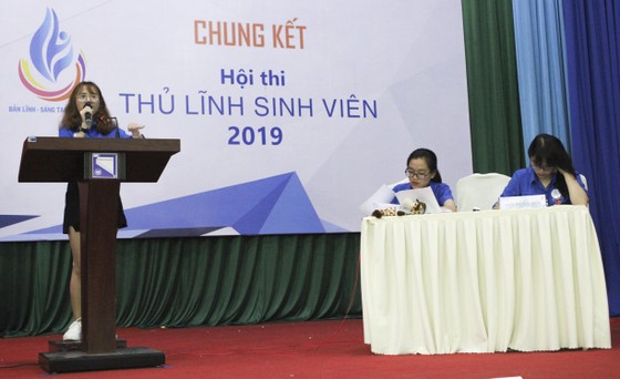 Chung kết cuộc thi “Thủ lĩnh sinh viên” ảnh 1