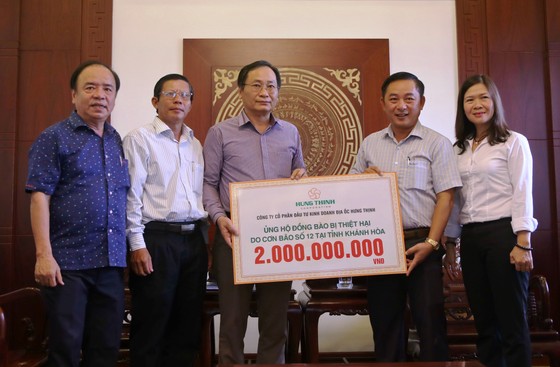 Công ty Hưng Thịnh hỗ trợ Khánh Hòa 2 tỷ đồng ảnh 1