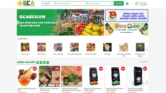 Ra mắt sàn giao dịch nông sản trực tuyến ảnh 1