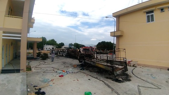 Khởi tố, tạm giam 8 nghi can để điều tra vụ gây rối ở Bình Thuận ảnh 1