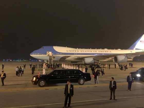 Tổng thống Mỹ Donald Trump đã đến Hà Nội ảnh 6
