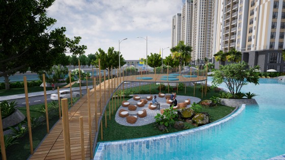 Cảnh quan kỳ ảo của Diamond Riverside ảnh 3