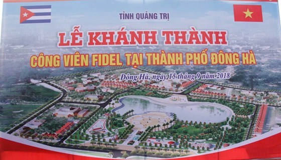 Khánh thành công viên Fidel Castro tại Quảng Trị ảnh 4