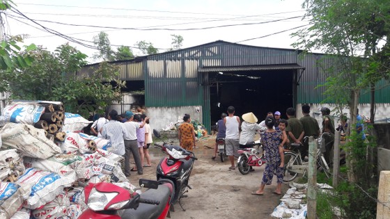 Cháy tại nhà xưởng sản xuất ép vỏ trấu nhiên liệu gây thiệt hại gần 1 tỷ đồng ảnh 3