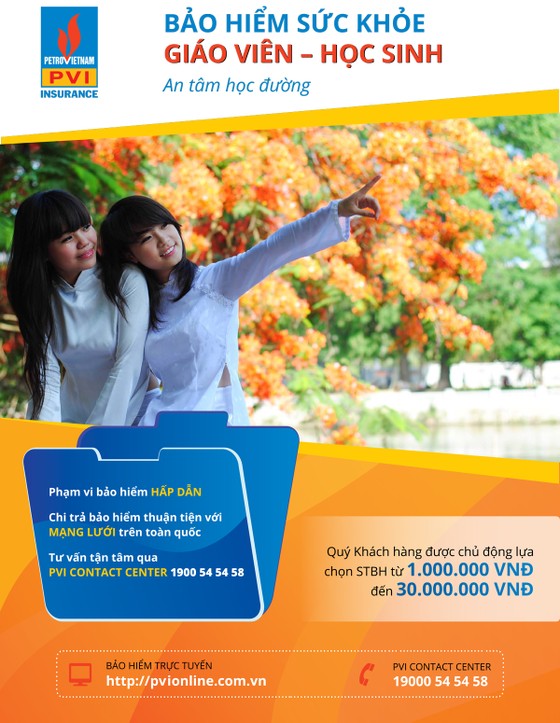 Bảo hiểm PVI trao học bổng, quà tặng và bảo hiểm cho học sinh, sinh viên nhân dịp năm học mới ảnh 1