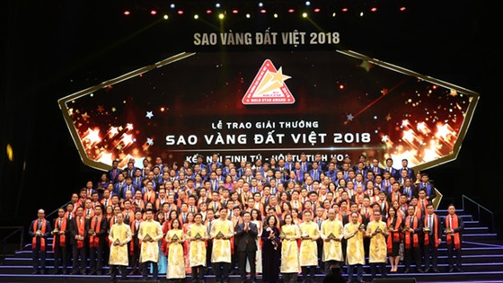 Các doanh nghiệp đạt giải thưởng Sao Vàng Đất Việt 2018 ảnh 1