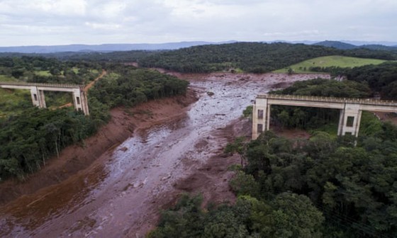 Ít nhất 9 người thiệt mạng và hàng trăm người mất tích trong vụ vỡ đập tại Brazil ảnh 4