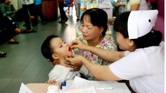 Nỗi lo trẻ suy dinh dưỡng thấp còi ảnh 1