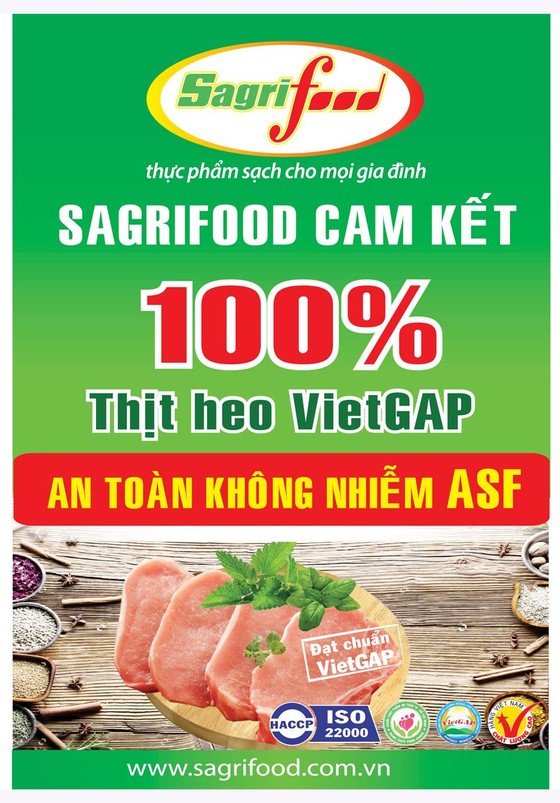 Sagrifood kiểm soát chặt quy trình nuôi heo để không nhiễm dịch tả heo châu Phi ảnh 1