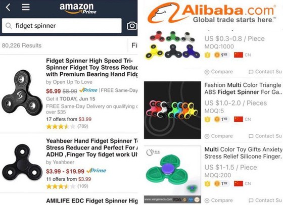 Mua đồ trên Amazon, nhưng thực tế nhận được hàng từ Alibaba ảnh 1
