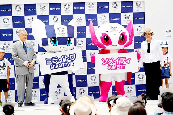 Nhật Bản ra mắt linh vật Olympic Tokyo 2020 ảnh 1
