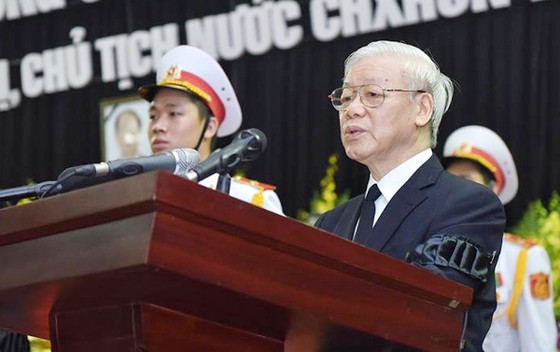 Lời điếu tại Lễ truy điệu Chủ tịch nước Trần Đại Quang ảnh 1