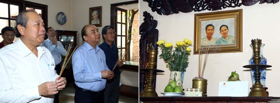 Dâng hương tưởng nhớ các đồng chí nguyên lãnh đạo Đảng, Nhà nước và Chính phủ đã từ trần ảnh 4