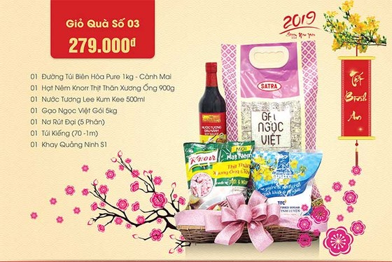 Giỏ quà Tết Satra 2019: Tấm chân tình của người tặng! ảnh 3