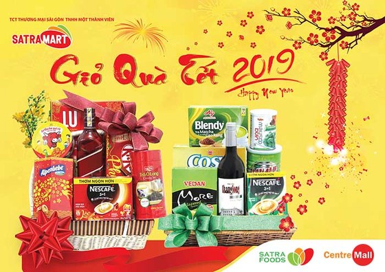 Giỏ quà Tết Satra 2019: Tấm chân tình của người tặng! ảnh 1