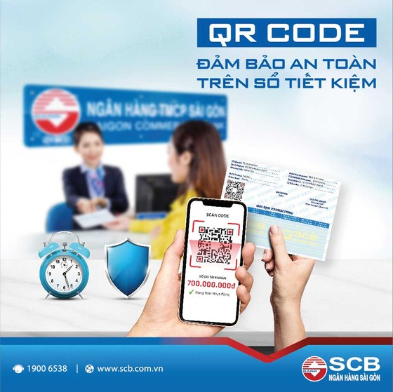 SCB triển khai tính năng tra cứu thông tin sổ tiết kiệm bằng mã QR Code ảnh 1