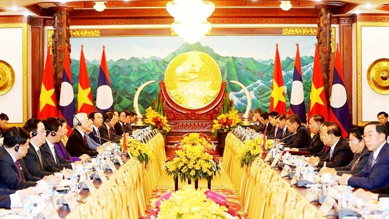 Đẩy mạnh hợp tác toàn diện Việt Nam - Lào ảnh 1