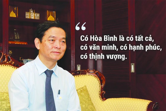 Ông Lê Viết Hải - Chủ tịch HĐQT kiêm Tổng Giám đốc Công ty CP Tập đoàn Xây dựng Hòa Bình: Phát triển thị trường nước ngoài là chiến lược lớn của HBC ảnh 3