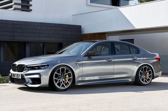 Hình ảnh về mẫu BMW M5 đã được nhượng quyền thương mại và quảng cáo cho trò chơi điện tử Need For Speed. Mẫu siêu sedan của BMW có khả năng cho công suất lên tới 615 mã lực.
