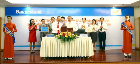 Sacombank hợp tác toàn diện với Vietnam Post ảnh 1