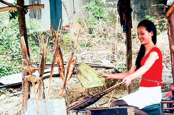 Đậm đà cá nướng sông Đà ảnh 2