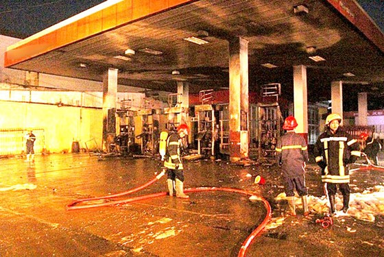 Lo cháy nổ cửa hàng kinh doanh xăng, dầu, gas ảnh 1