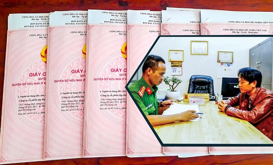 Scams in fake land rights certificates ảnh 1