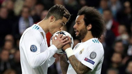 Ronaldo luÃ´n thuyáº¿t phá»¥c Marcelo sang Juventus