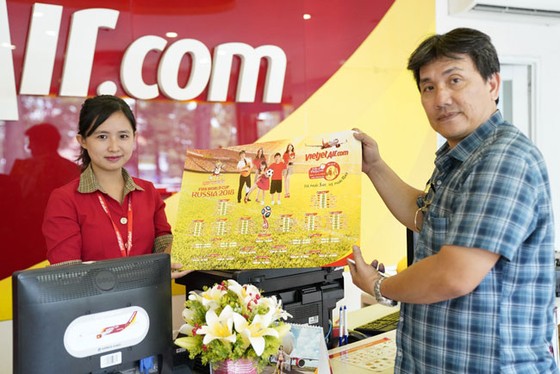 Hành khách hào hứng với lịch thi đấu World Cup 2018 của Vietjet ảnh 9