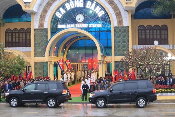 Ga Đồng Đăng trước phút đón ông Kim Jong-un ảnh 1