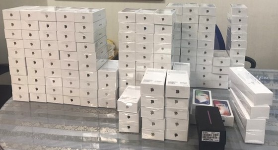 Hải quan Tân Sơn Nhất bắt giữ hơn 250 chiếc ĐTDĐ Iphone mới trị giá 6,5 tỷ đồng ảnh 1