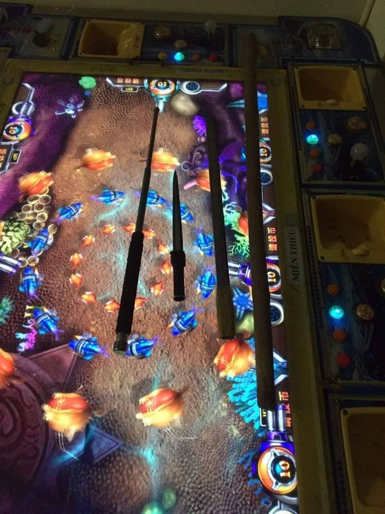 Bắt nhóm đối tượng chơi ma túy tập thể trong tiệm game bắn cá. ảnh 1