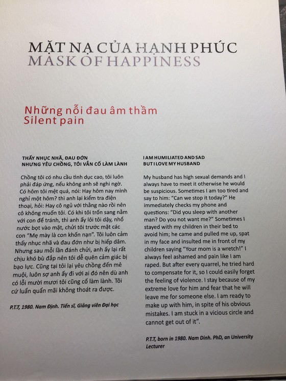 Hãy phá bỏ im lặng trước bạo lực gia đình ảnh 3