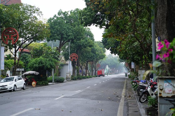 An ninh chốt chặn mọi ngả đường về khách sạn Sofitel Metropole ảnh 12