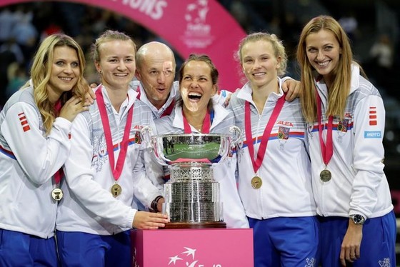 Chung kết Fed Cup 2018: Nghiền bẹp tuyển Mỹ 3-0, CH Séc đăng quang lần thứ 6 ảnh 6