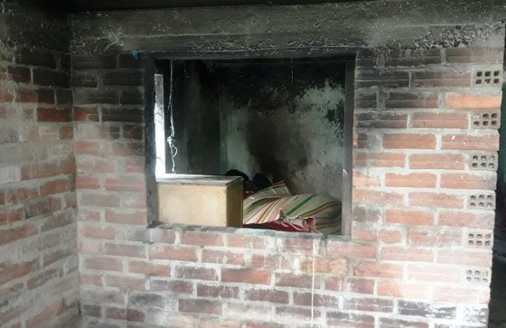 Một cụ bà bị chết cháy trong nhà ảnh 1
