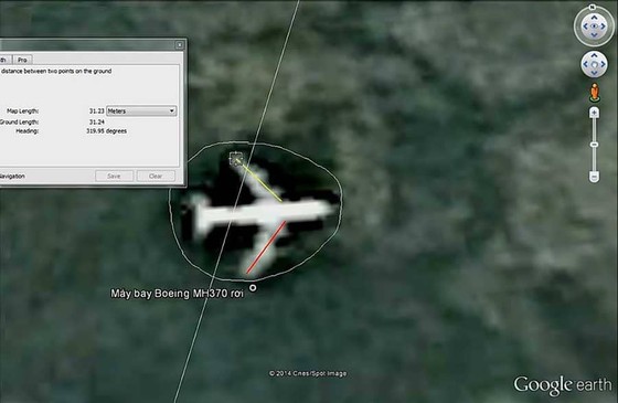 Thông tin "phát hiện địa điểm máy bay MH370" rơi là không có cơ sở ảnh 1
