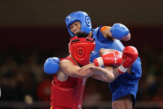 Wushu: Võ sĩ Bùi Trường Giang đoạt HCB hạng cân 56kg ảnh 1