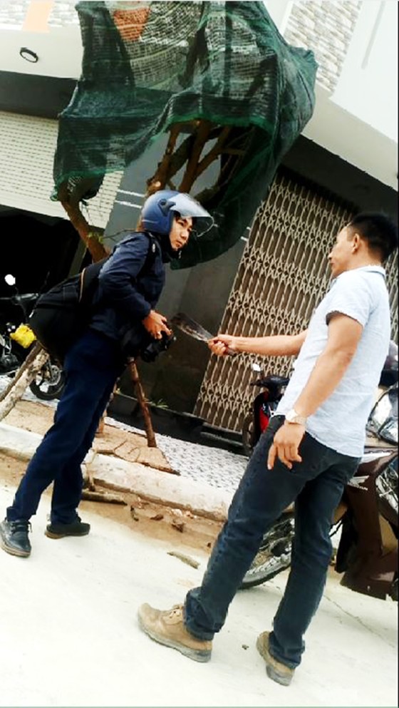Điều tra, làm rõ việc PV Dương Dũ Tuấn bị côn đồ cầm dao dọa giết tại Bình Định ảnh 3