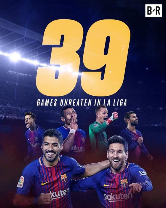 Suarez, Umtiti lập công, Barca xô đổ kỷ lục ảnh 1