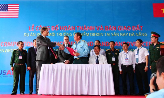 Hoàn thành xử lý ô nhiễm dioxin tại sân bay Đà Nẵng ảnh 1